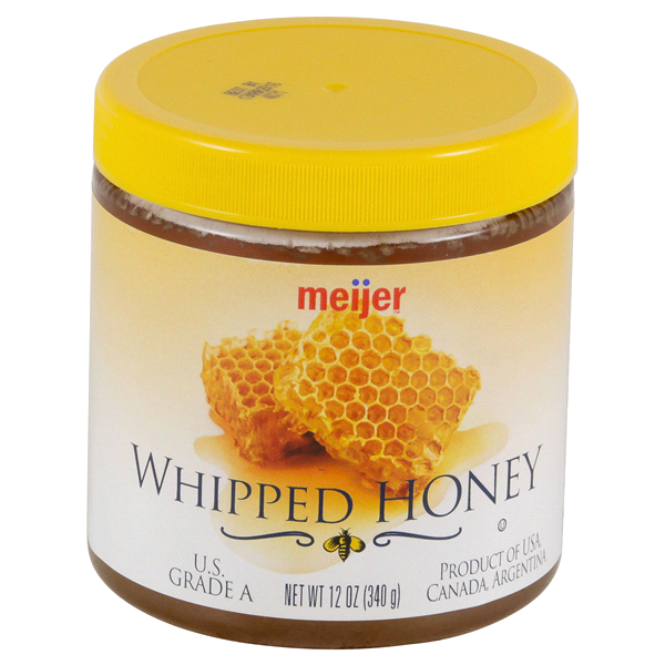 slide 1 of 1, Meijer Whipped Honey, 12 oz