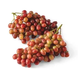 Fresh Organic Red Seedless Grapes