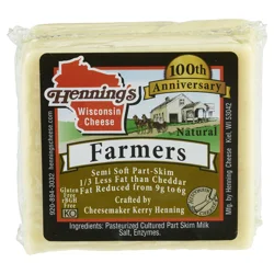 Hennings Reduced Fat Farmers Cheese