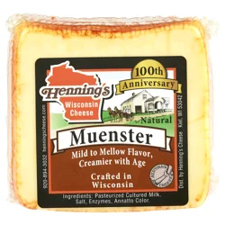 Hennings Muenster Cheese