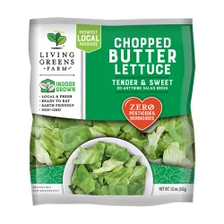 Living Greens Farm Chopped Butter Lettuce