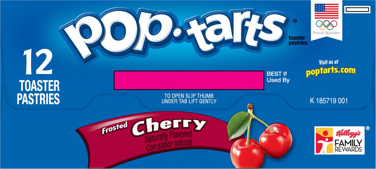 slide 5 of 10, Pop-Tarts Frosted Cherry Pastries, 22 oz