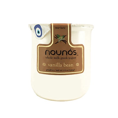 slide 1 of 1, Nounós Vanilla Bean Whole Milk Greek Yogurt, 5.3 oz