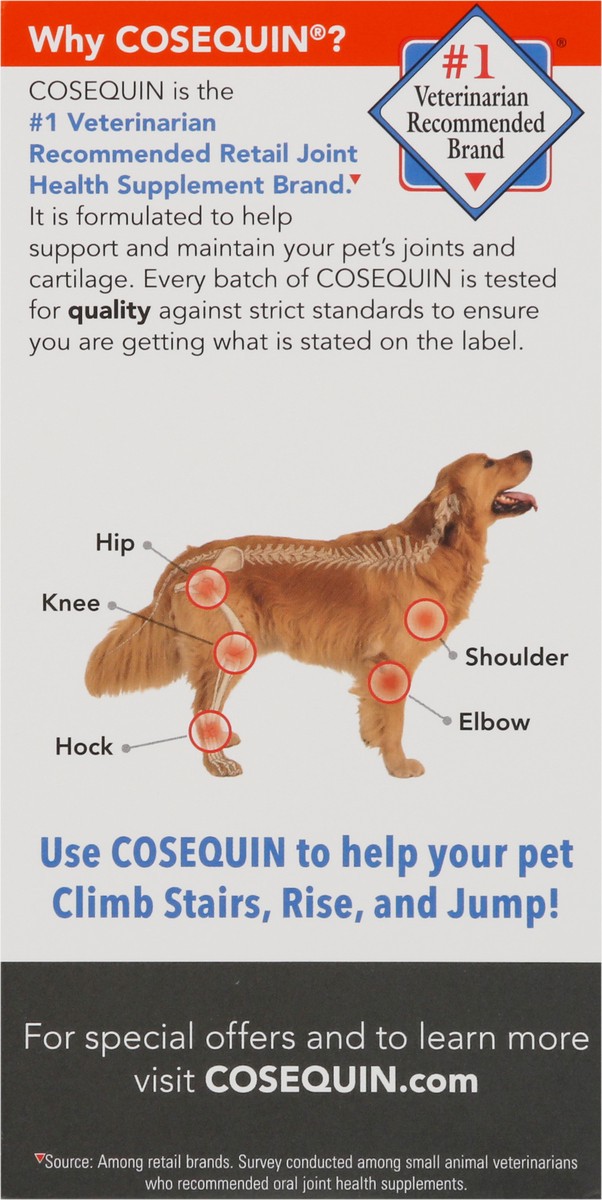 slide 5 of 9, Cosequin Joint Health Maximum Strength Soft Chews, 60 ct