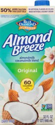 Almond Breeze Coconut Original Shelf-Stable Almondmilk, 32 oz