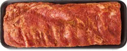 Pork St Louis Spareribs Malibu Seasoning - Lb