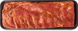 Pork St Louis Spareribs Malibu Seasoning - Lb