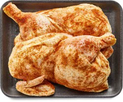 Chicken Split Fryer Malibu Seasoning - Lb