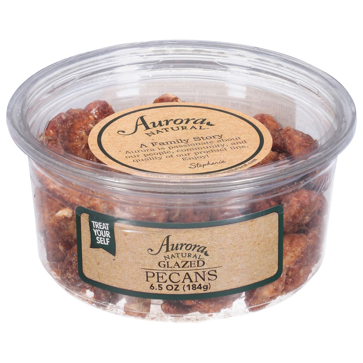 slide 1 of 14, Aurora Natural Glazed Pecans 6.5 oz, 6.5 oz