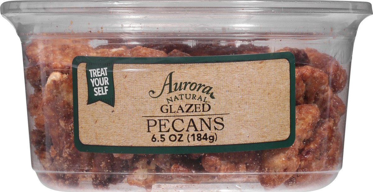 slide 3 of 14, Aurora Natural Glazed Pecans 6.5 oz, 6.5 oz