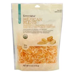 GreenWise Cheese Shreds, Organic, Mexican Style