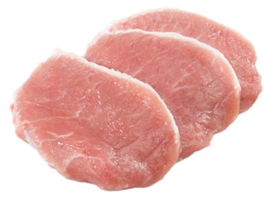 slide 1 of 1, Signature Select Thin Sliced Boneless Pork Loin Chops - 1 Lb, per lb