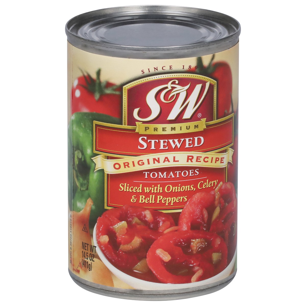 slide 2 of 9, S&W Stewed Tomatoes, 14.5 oz