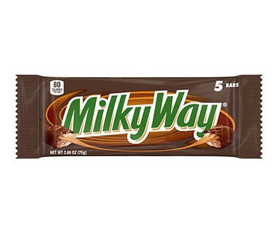 slide 1 of 1, Milky Way Fun Size Bars 5 Bars, 5 ct