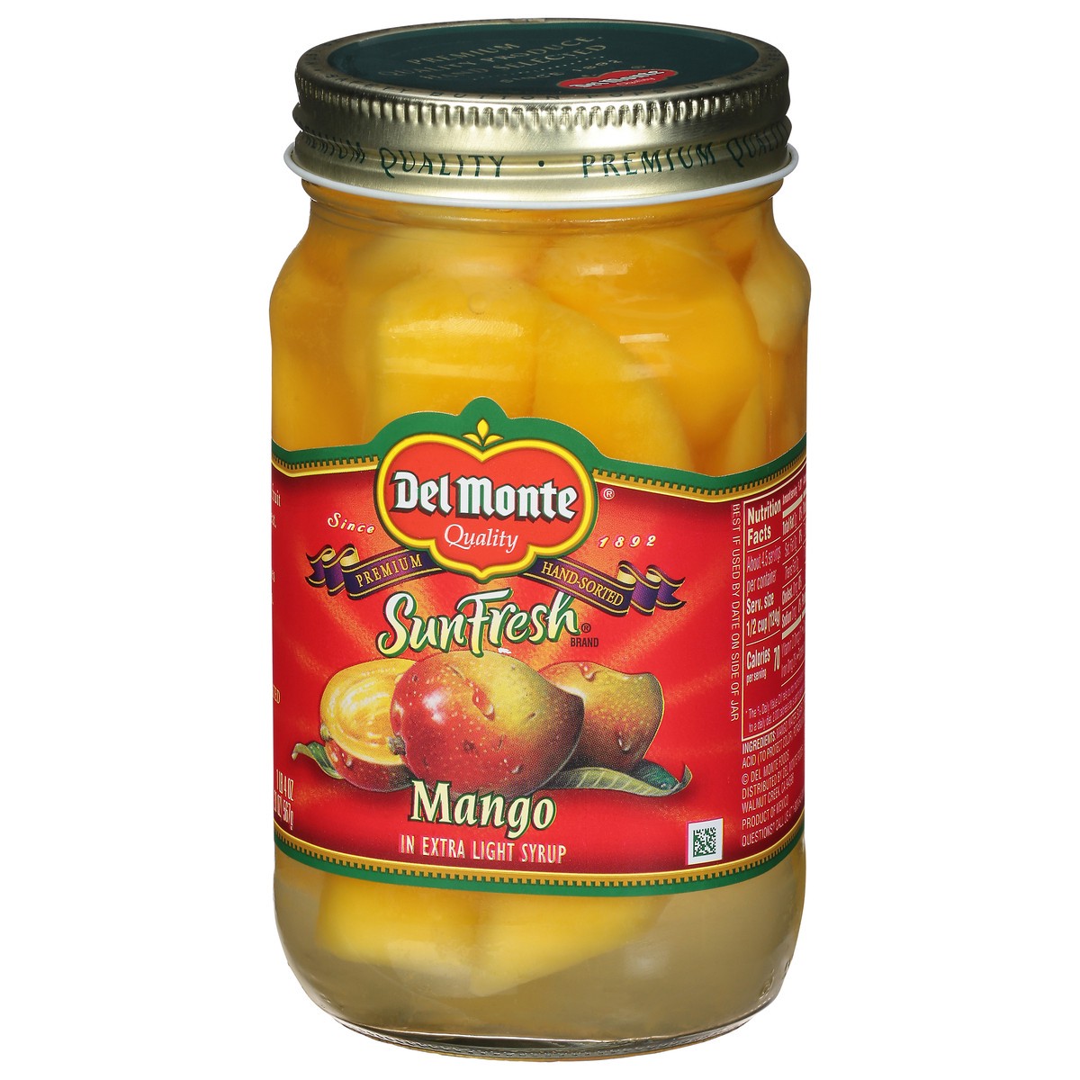 slide 3 of 9, Del Monte Mango, 20 oz