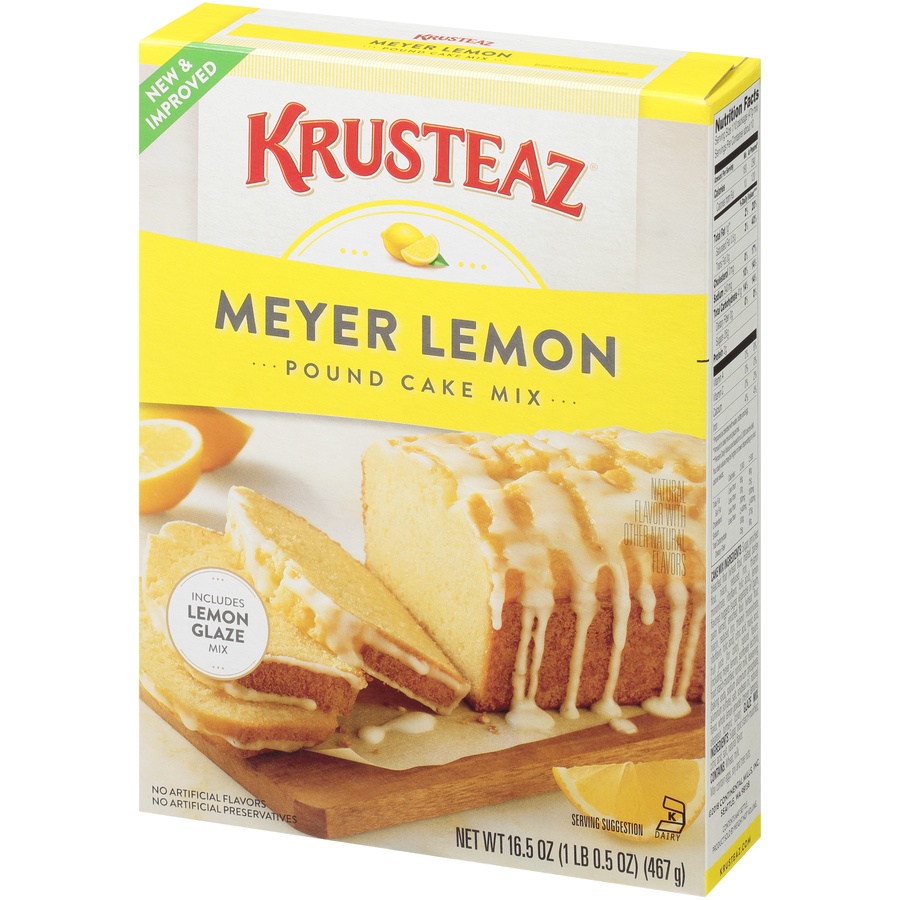 slide 4 of 8, Krusteaz Pound Cake Mix, 16.5 oz