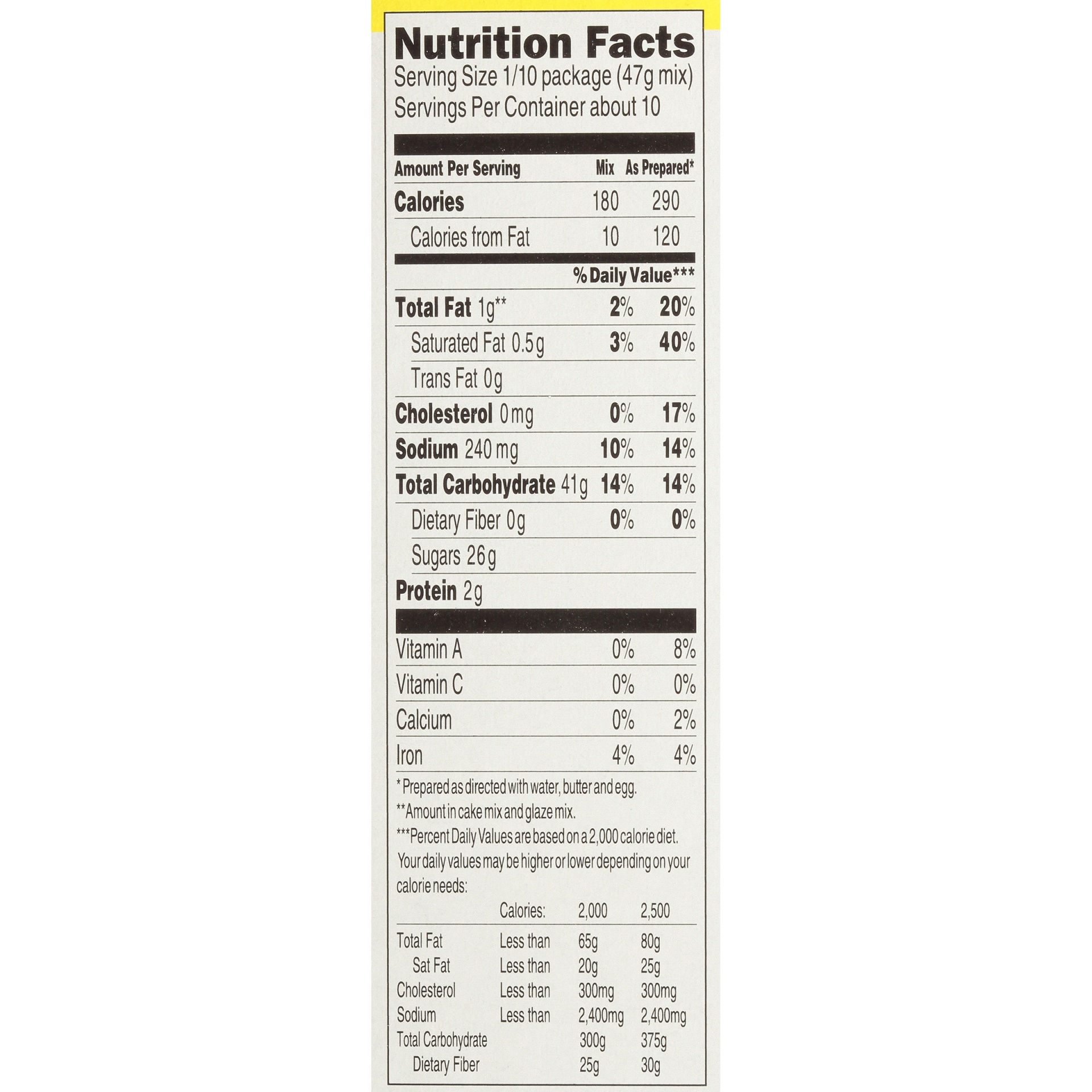 slide 8 of 8, Krusteaz Pound Cake Mix, 16.5 oz