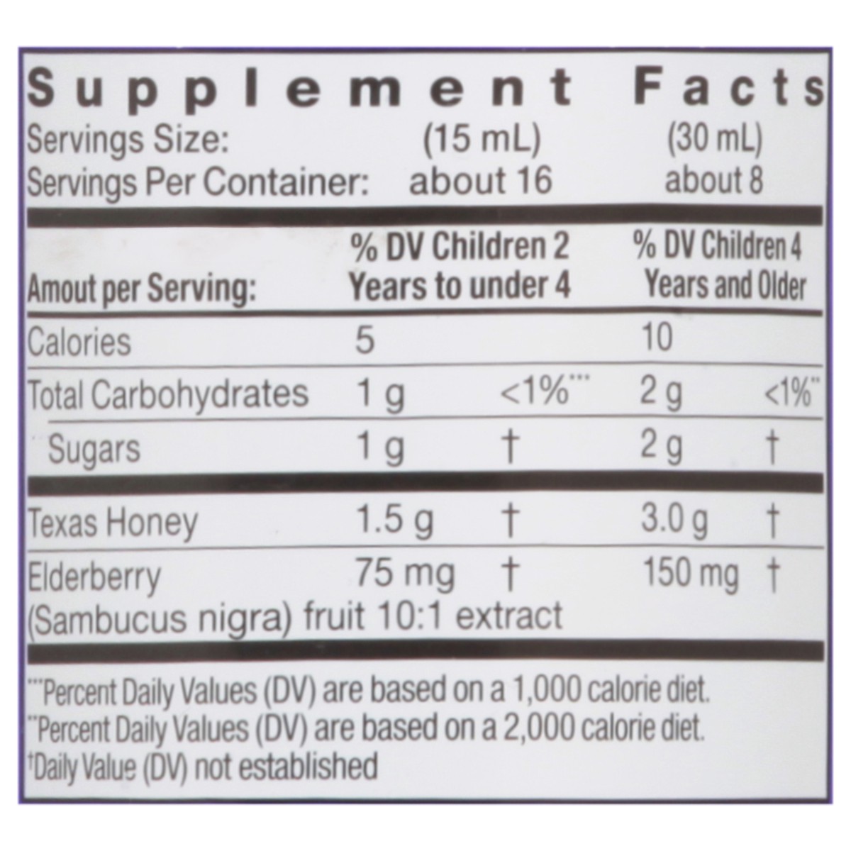 slide 11 of 12, Texa Clear Natural Kids Texas Honey & Elderberry Cough Syrup 8 oz, 8 oz