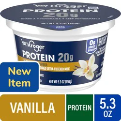 Kroger Protein Vanilla Yogurt Cup