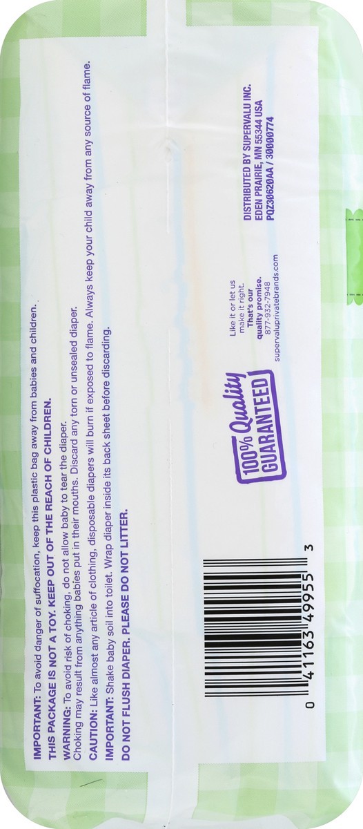 slide 8 of 8, Baby Basics Diapers 24 ea, 24 ct