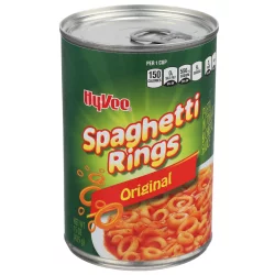 Hy-vee Original Spaghetti Rings Pasta In Tomato & Cheese Sauce