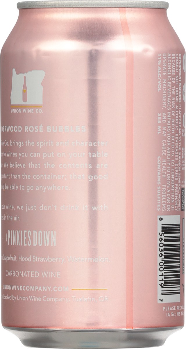 slide 5 of 9, Underwood Bubbles Rose 355 ml, 355 ml