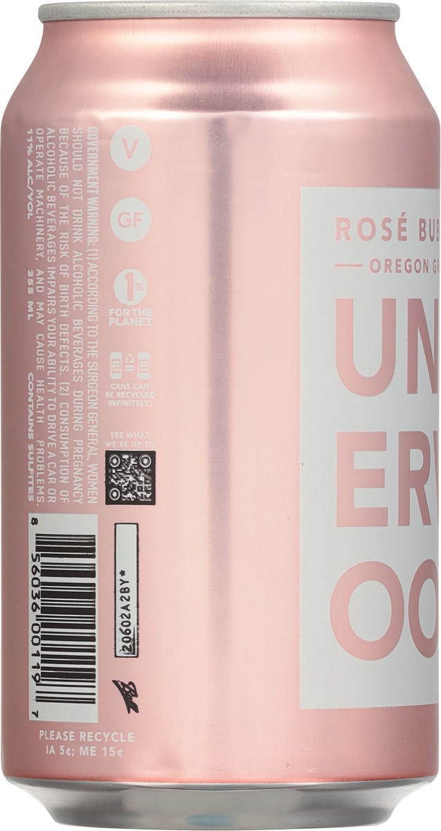 slide 7 of 9, Underwood Bubbles Rose 355 ml, 355 ml
