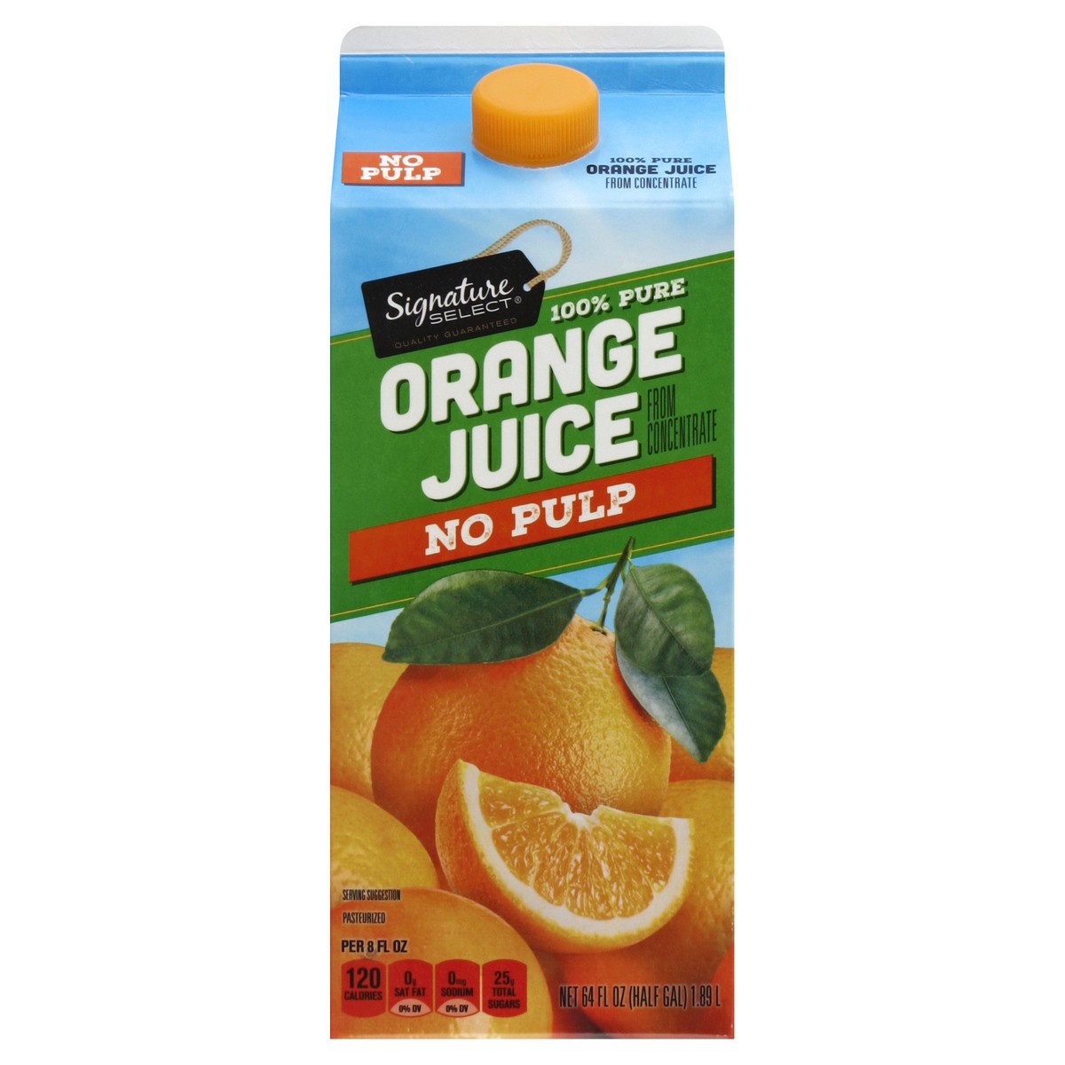 slide 3 of 3, Signature Select 100% Juice - 64 oz, 64 oz