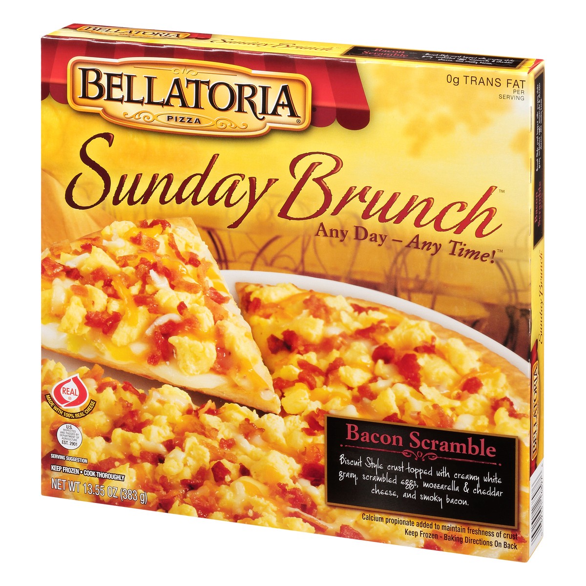 slide 3 of 9, Bellatoria Sunday Brunch Bacon Scramble, 13.55 oz