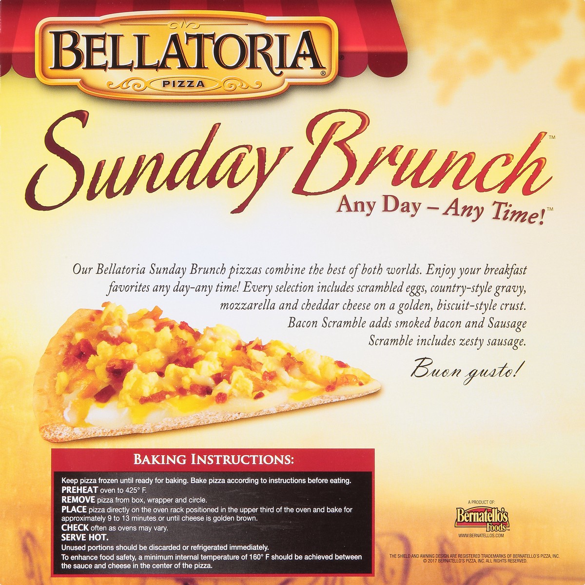 slide 5 of 9, Bellatoria Sunday Brunch Bacon Scramble, 13.55 oz