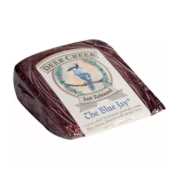 slide 1 of 1, Deer Creek The Blue Jay Cheese, per lb