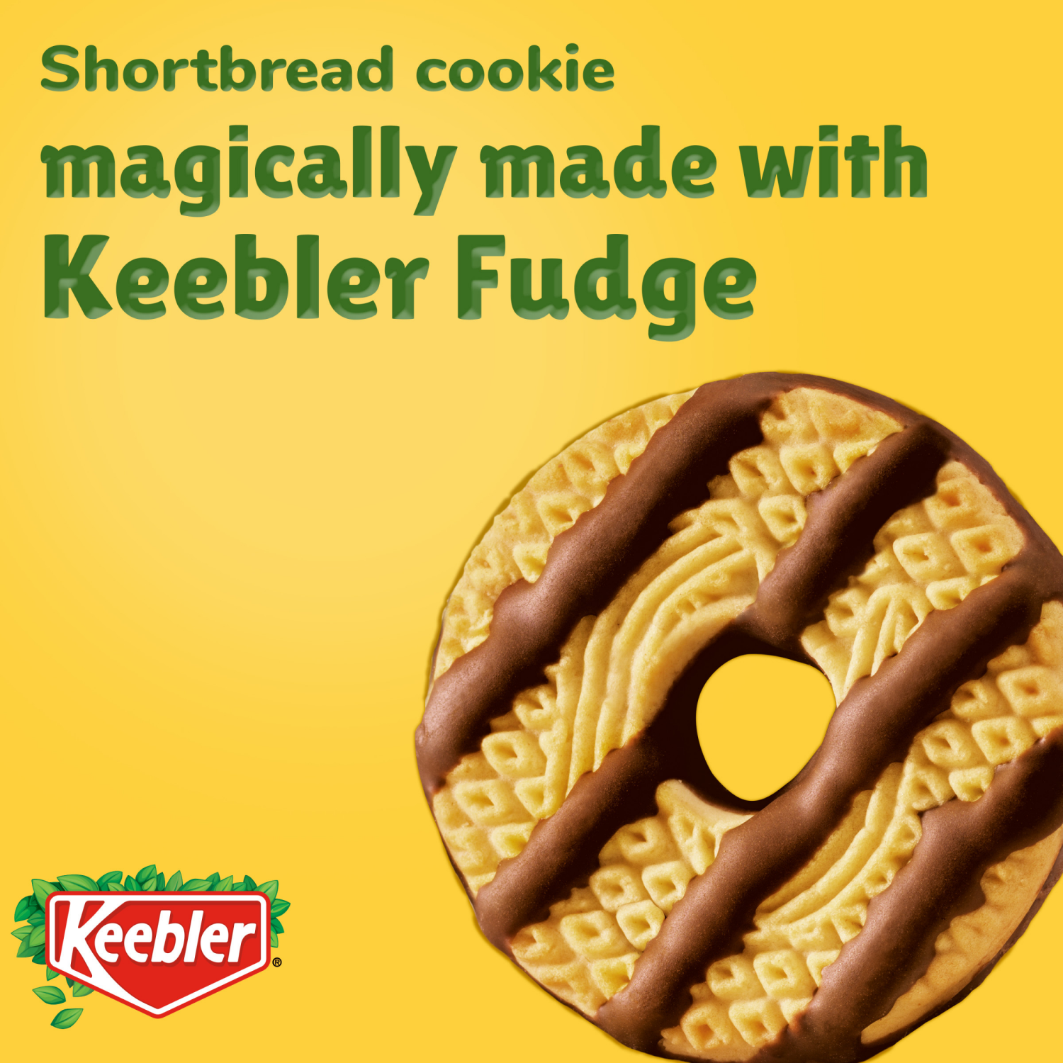 slide 2 of 5, Keebler Sealed Fudge Stripes Cookies Family Size 17.3 oz, 17.3 oz