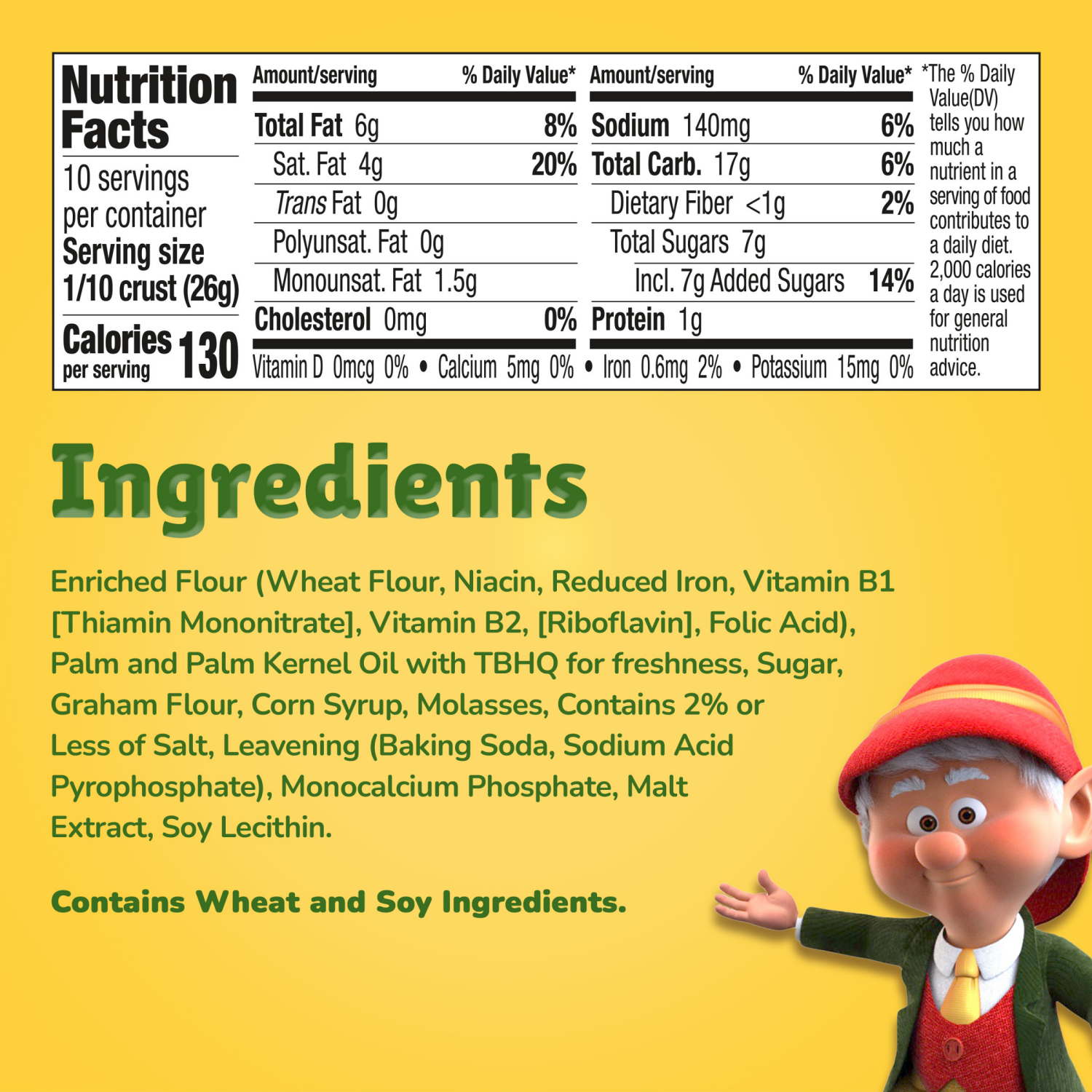 slide 6 of 7, Keebler Ready Crust Mini Graham Cracker Pie Crusts, Premade Pie Crusts For Baking And No-Bake, 6 ct, 4 oz, 9 oz