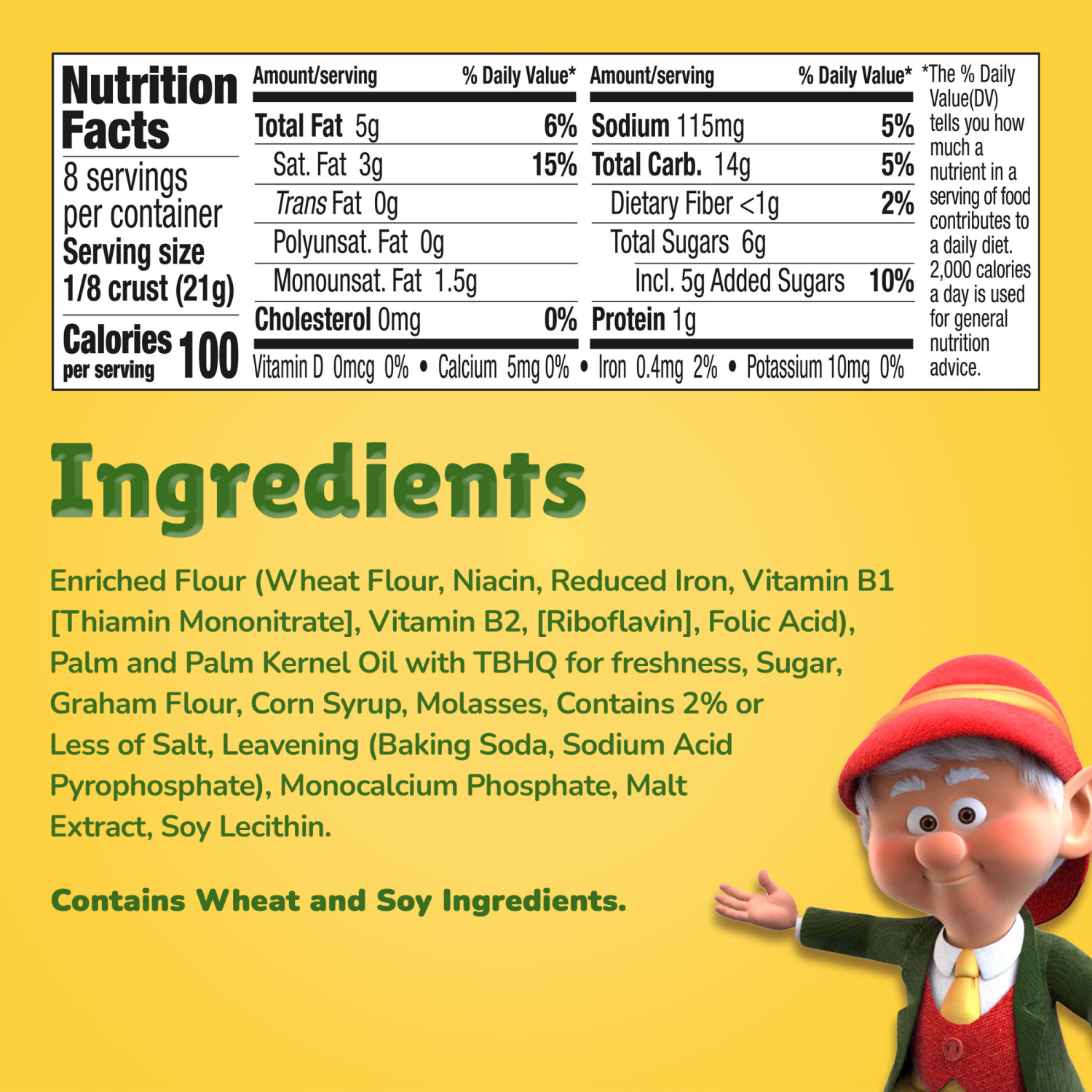 slide 6 of 7, KEEBLER Graham Ready Crust, Graham 9 inch, 6oz / 170g, 6 oz