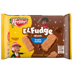 KEEBLER E.L. Fudge Elfwich Double Fudge Cookies 13oz / 368g