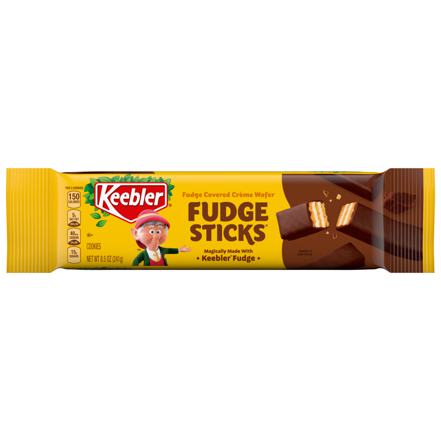 slide 1 of 5, Keebler Fudge Sticks Original Cookies 8.5 oz, 8.5 oz
