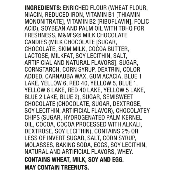 slide 15 of 29, Keebler Brands 06778 153572 M&M Chips Deluxe Cookies OW Everyday 14.6oz No PMT, 27 ct