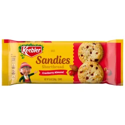 Keebler Sandies Shortbread Cranberry Almond Cookies 18 ea