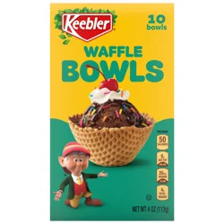 KEEBLER Waffle Bowls 10 count - 4oz / 113g