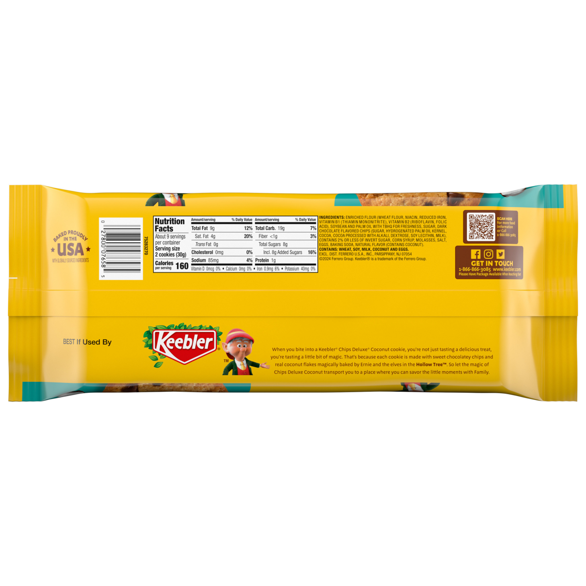 slide 2 of 2, Keebler Cookies 1 9.45 oz, 9.45 oz