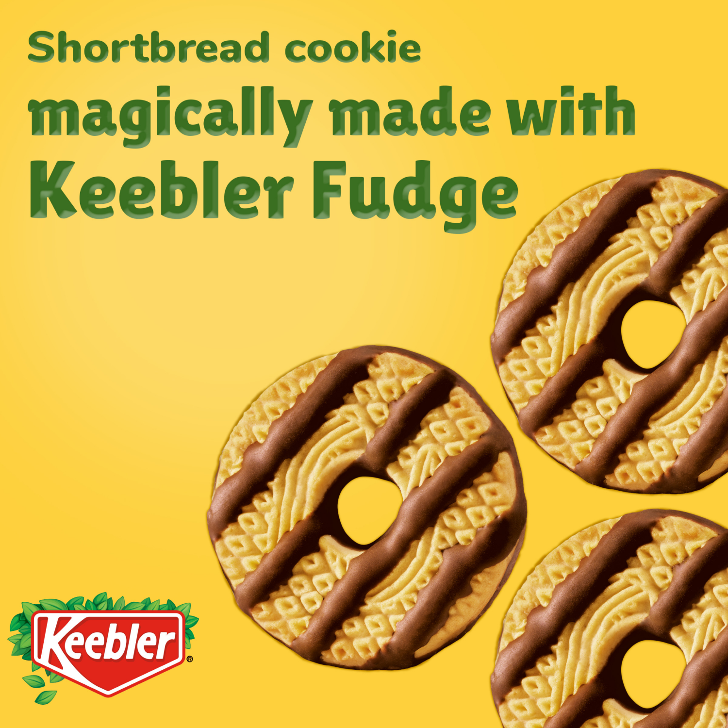slide 2 of 5, Keebler Minis Fudge Strips 12 - 1 oz Pouches, 12 ct