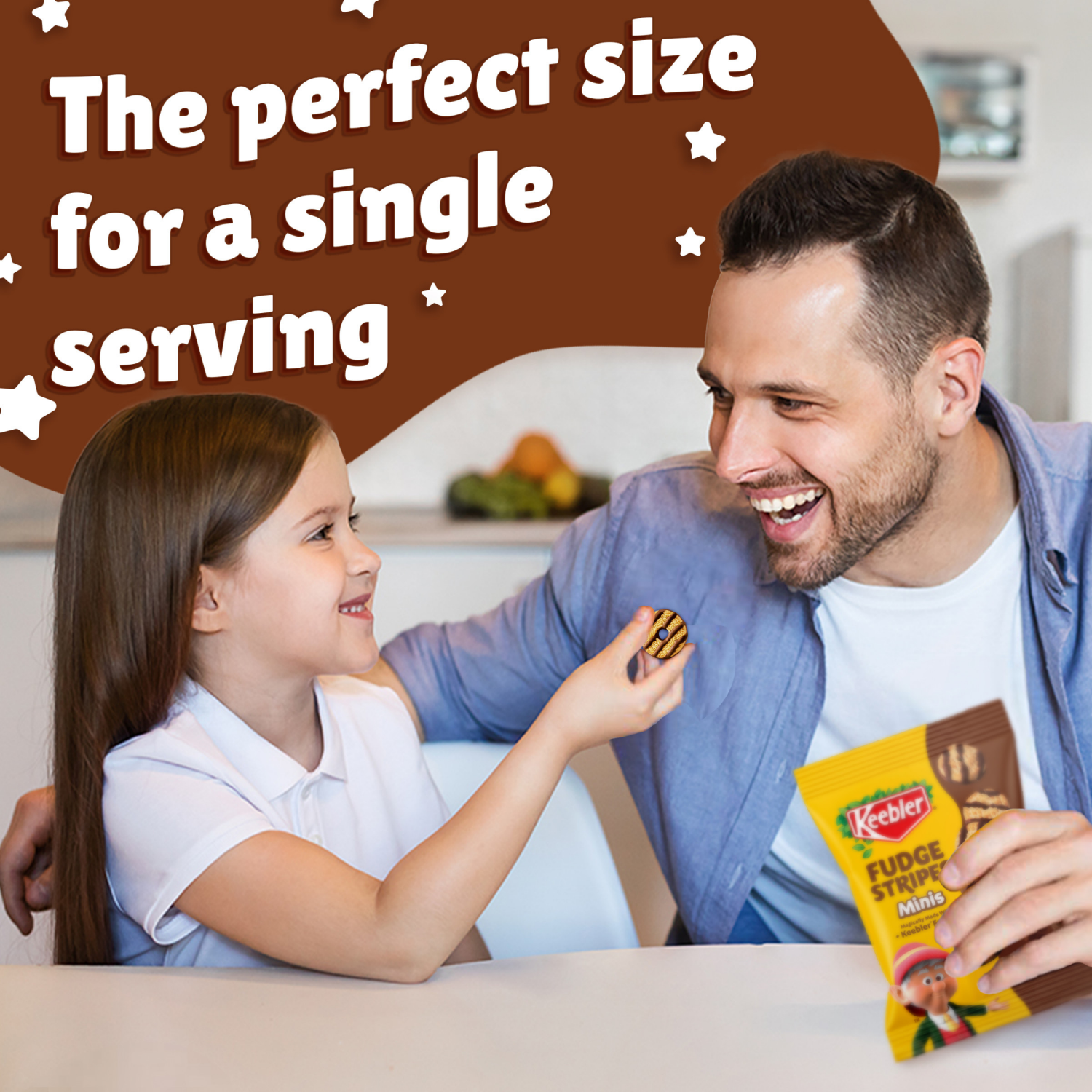 slide 5 of 5, Keebler Minis Fudge Strips 12 - 1 oz Pouches, 12 ct