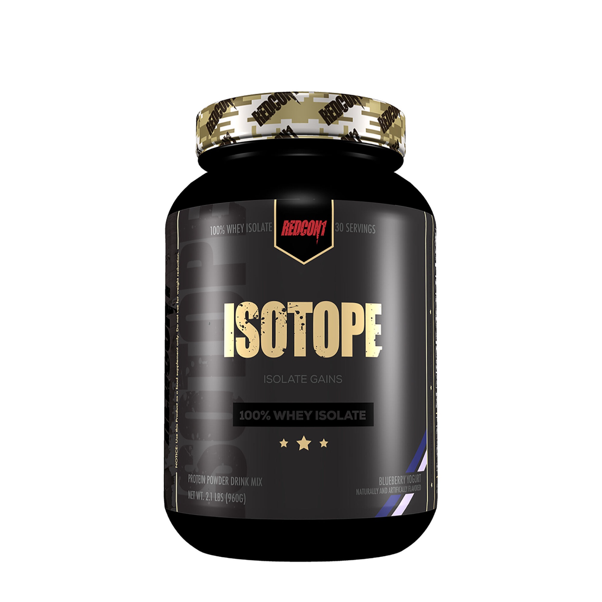 slide 1 of 1, Redcon1 Isotope 100% Whey Isolate - Blueberry Yogurt, 1 ct