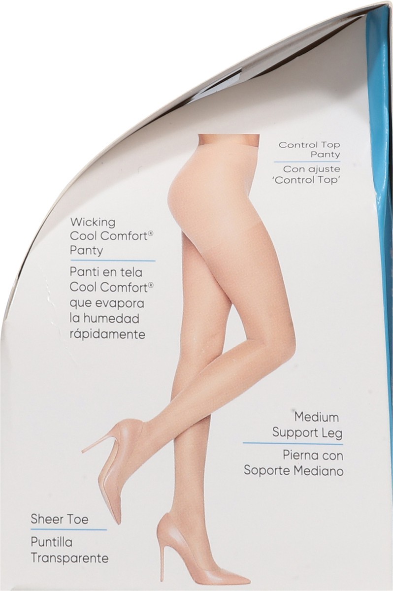 slide 4 of 11, L'Eggs Sheer Energy Medium Support Leg Compression Sheet Tights, 1 ct