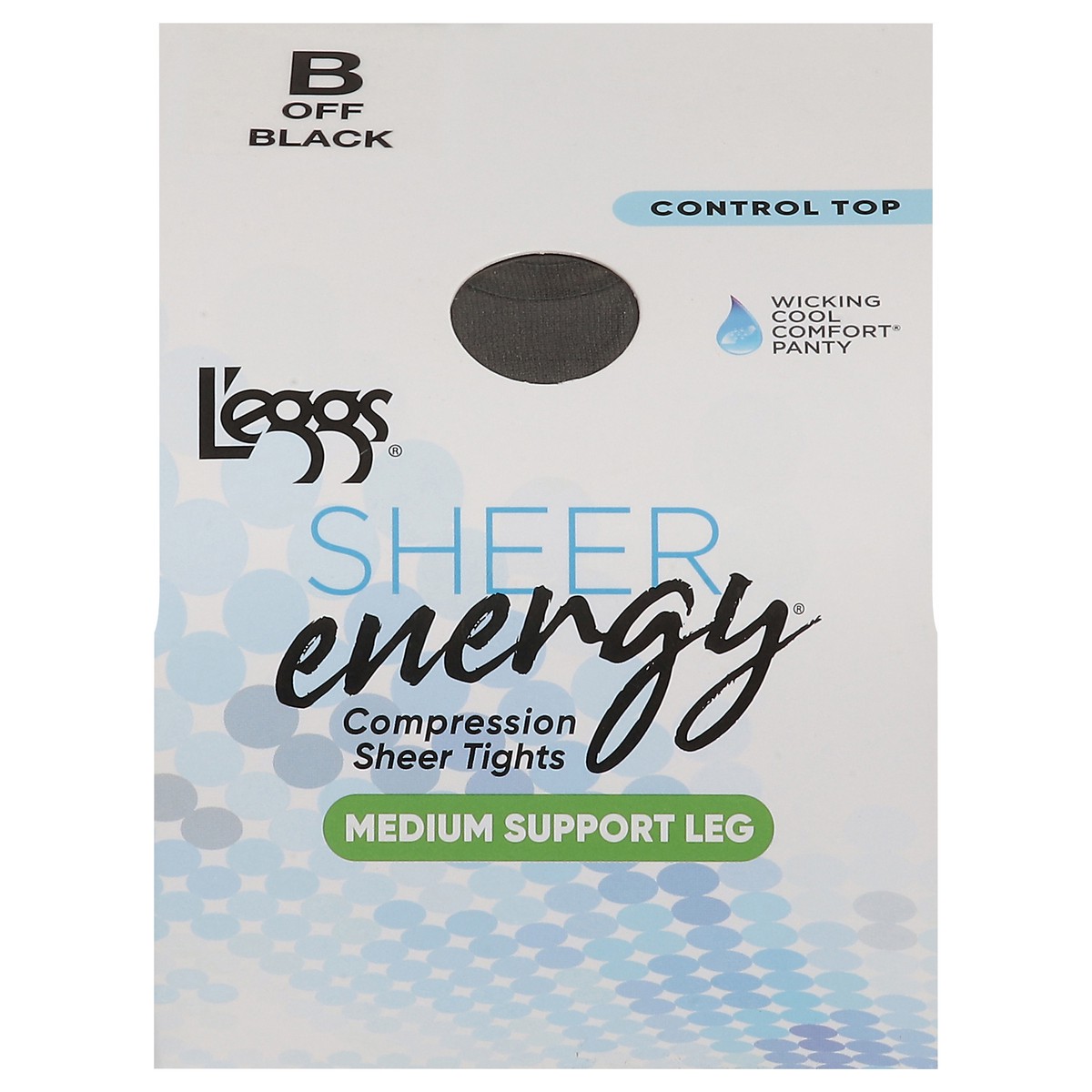 slide 1 of 11, L'Eggs Sheer Energy Medium Support Leg Compression Sheet Tights, 1 ct