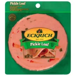 Eckrich Deli Sliced Pickle Loaf, 7 oz.