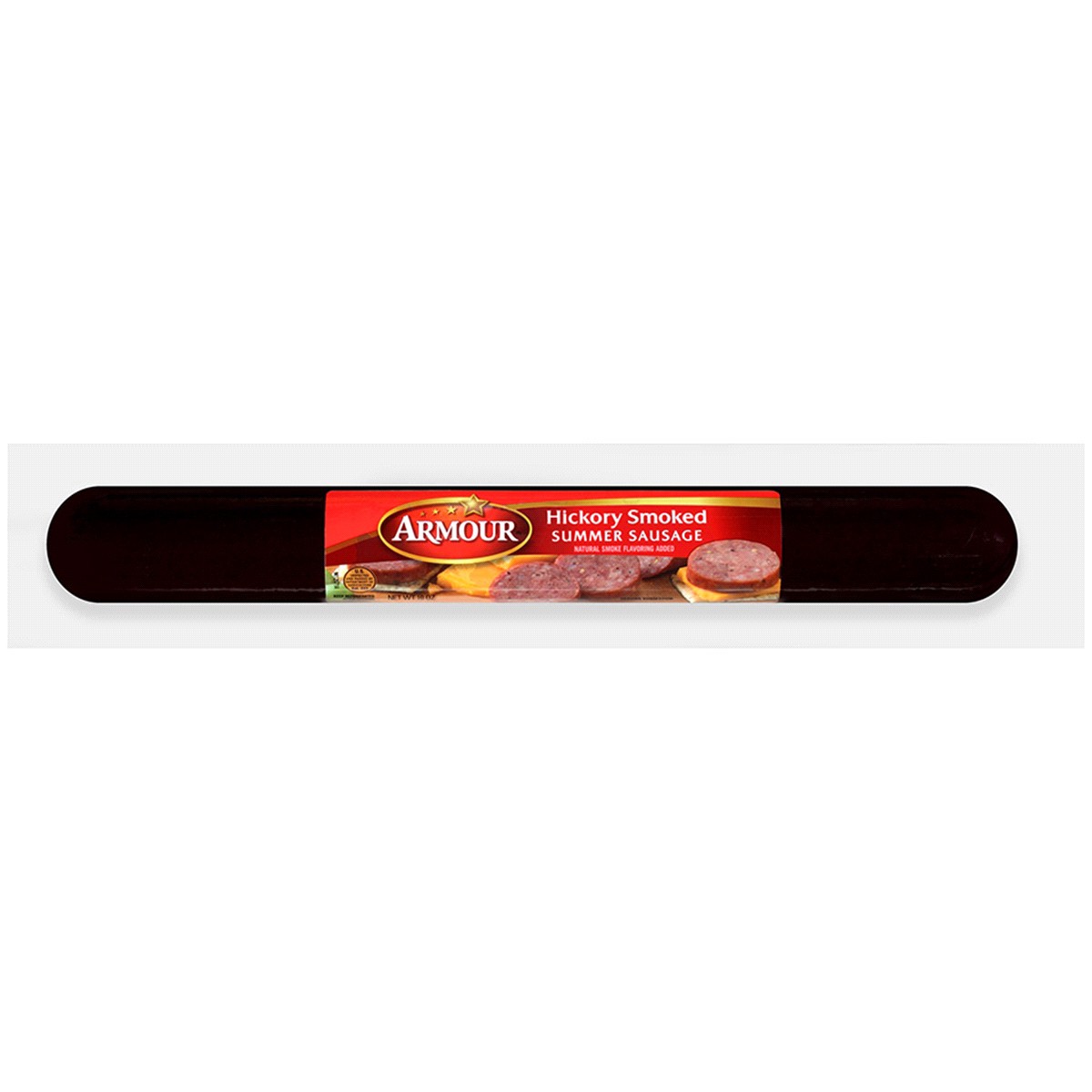 slide 1 of 1, Armour Hickory Smoked Summer Sausage, 20 oz, 20 oz