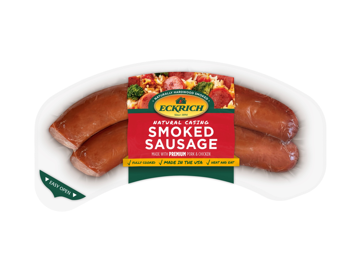 slide 1 of 29, Eckrich Original Smoked Sausage, 14 oz, 14 oz