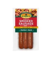 Eckrich Skinless Smoked Sausage, 42 oz