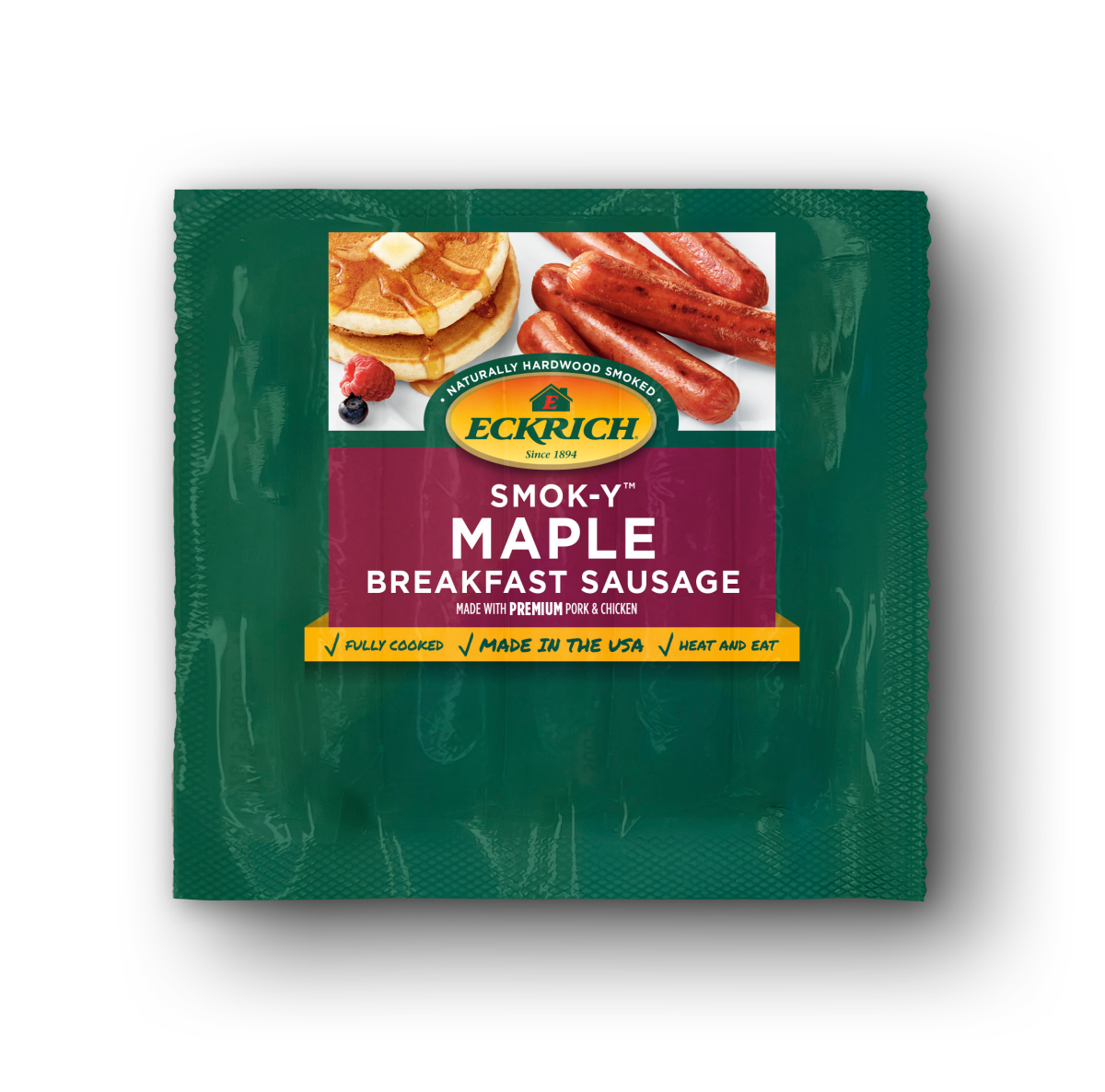 slide 1 of 29, Eckrich Smok-Y Maple Breakfast Smoked Sausage Links, 8.3 oz, 8.3 oz